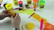 ♥ Play-Doh Fast Food & Dessert Playset Make Burger Hot-Dog French Fries Drinks Donuts and
