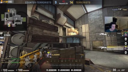 CSGO: JasonR 4K clutch