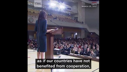 Angelina Jolie gives slightly veiled anti-Trump speech to the United Nations