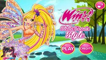 Winx Club - Stella Light Of Sirenix Style - Baby Videos Games For Kids
