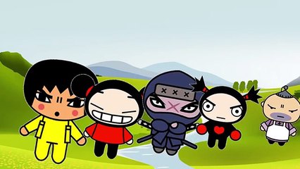 Funny Children Nursery Rhymes Collection | Finger Family Word Word Pucca Crazy Cartoon Songs HD