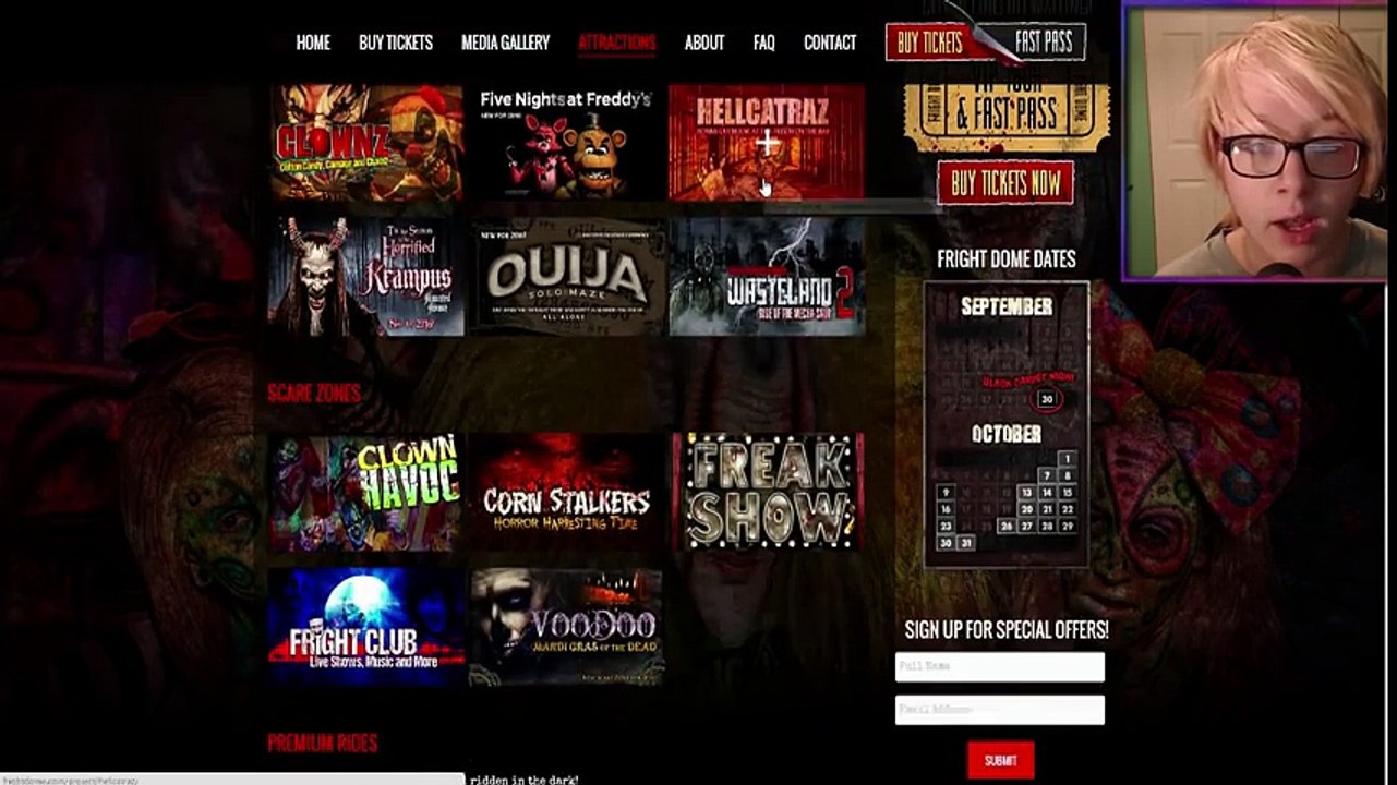 REAL LIFE FREDDY FAZBEAR'S PIZZA - Fazbear's Fright IS Real! (FNAF Fright Dome)