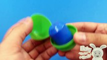Learn Colours with Surprise Nesting Eggs! Opening Surprise Eggs with Kinder Egg Inside! Le