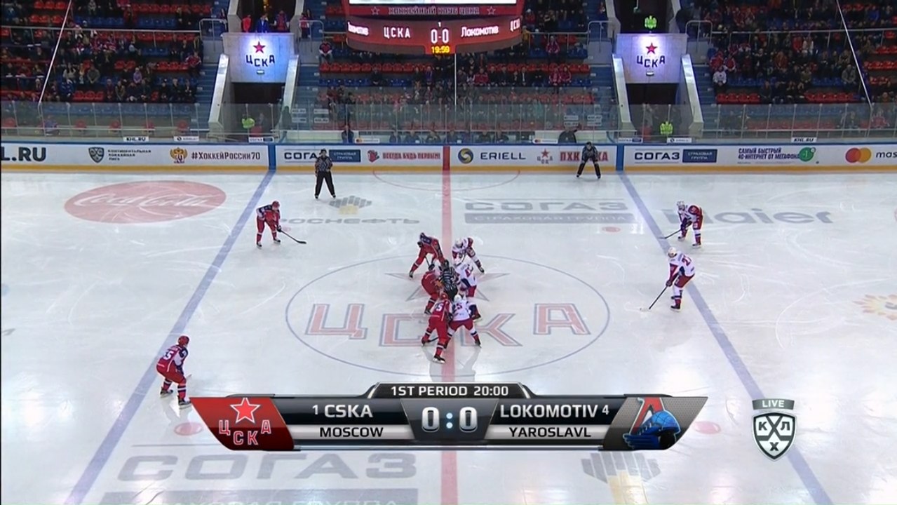 KHL Playoffs - Semifinal Game 5 - West - CSKA Moscow vs. Lokomotiv Yaroslavl - 16.03.2017