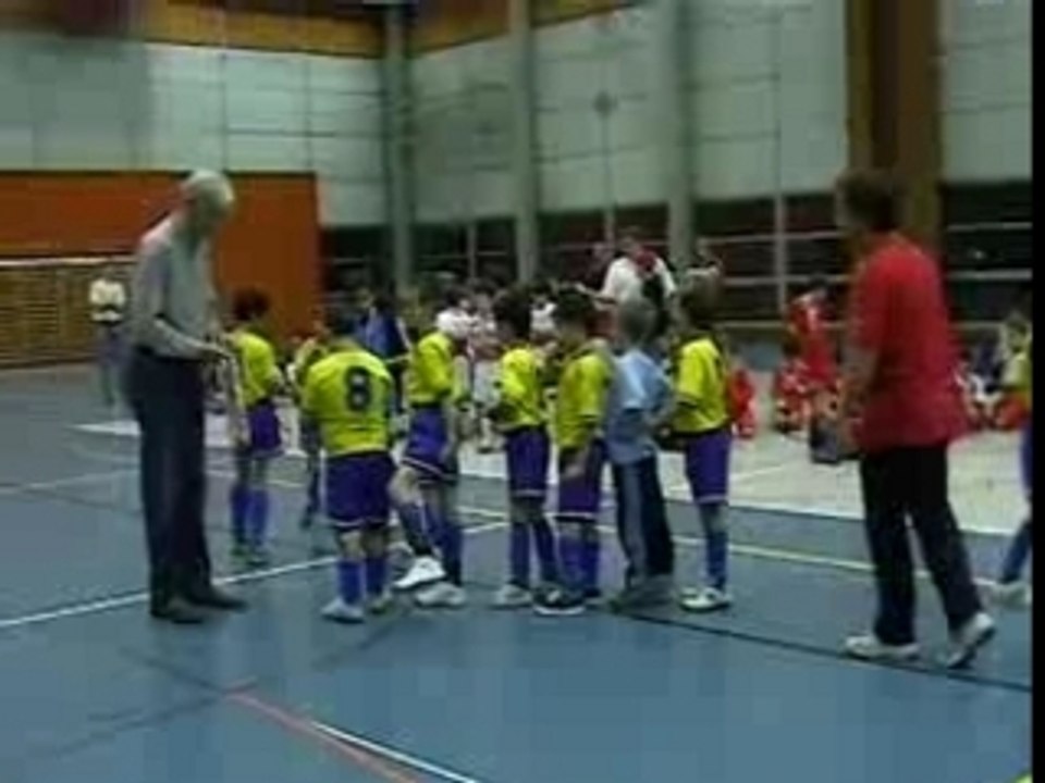 La remise des prix Tournoi la Sallaz