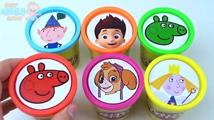 Сups Stacking Surprise Play Doh Clay Toys Talking Tom Collection Rainbow Learn Colors in E