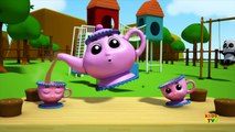 baby bao panda | Im a little teapot | nursery rhymes | Baby songs | Kids videos | 3d rhym