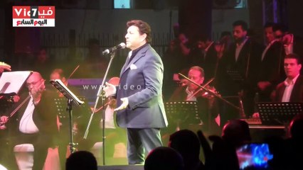 بالفيديو.. هانى شاكر يغنى للفنانة شادية فى حفل افتتاح مستشفى الأطفال الجديدة بطب عين شمس