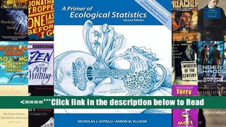 Download A Primer of Ecological Statistics, Second Edition PDF Best Online