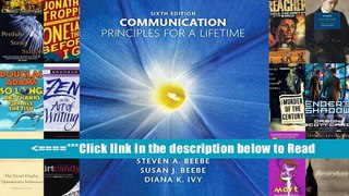 Download Communication: Principles for a Lifetime (6th Edition) PDF Best Online