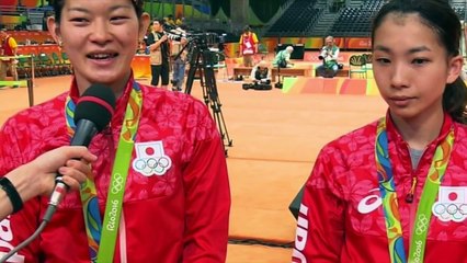 【リオ】メダリストインタビュー／髙橋礼華選手、松友美佐紀選手（バドミントン）
