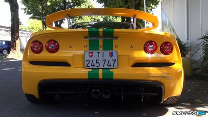 Lotus Exige S V6 with LOUD Larini Full Exhaust System