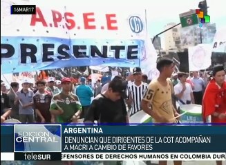 Gremios de trabajadores de Argentina se unirán en gran paro nacional