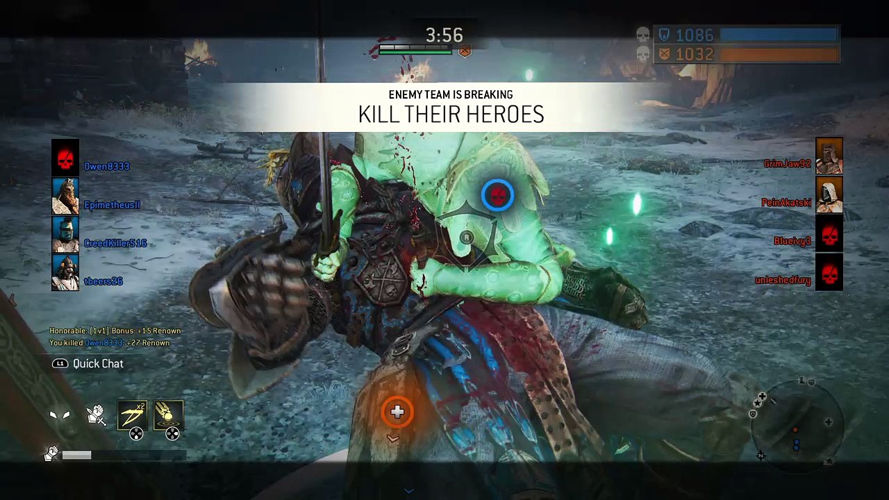 Never give up
