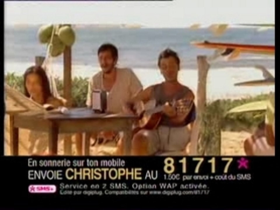 Pub album Christophe maé