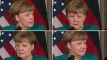 Le regard d'Angela Merkel qui exprime toute la détresse des politiques face à Donald Trump