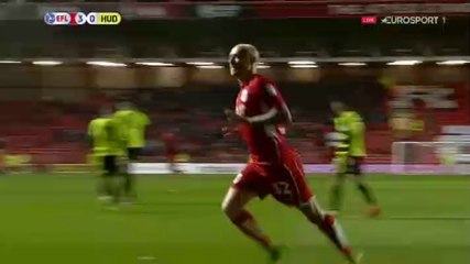 Cotterill D. (Penalty) Goal HD - Bristol City	4-0	Huddersfield 17.03.2017