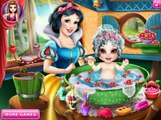 Disney Princess Games - Snow White Baby Wash – Best Disney Games For Kids Snow White