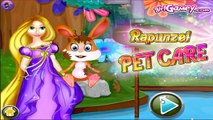 Disney Princess Rapunzel Pet Care - Tangled Movie Game Episodes for Kids in English