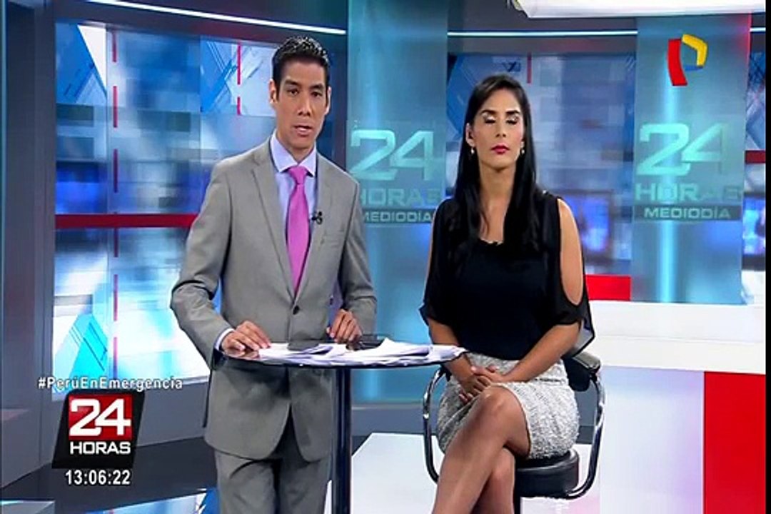 Río Rímac destruye rieles del Ferrocarril Central