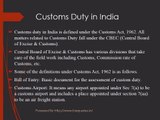 Custom Duty in India