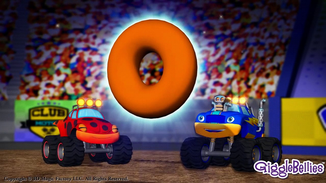 Learn 3D Shapes + More Episodes | Monster Trucks | GiggleBelles