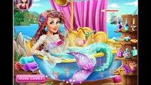 Для игра девушки Дети мало Русалка Океан плавание видео ariel