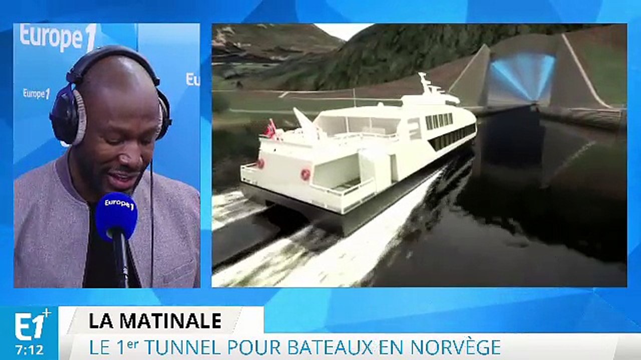 Le premier tunnel pour bateaux va être creusé en Norvège