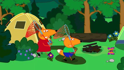 Fox Family - Open window