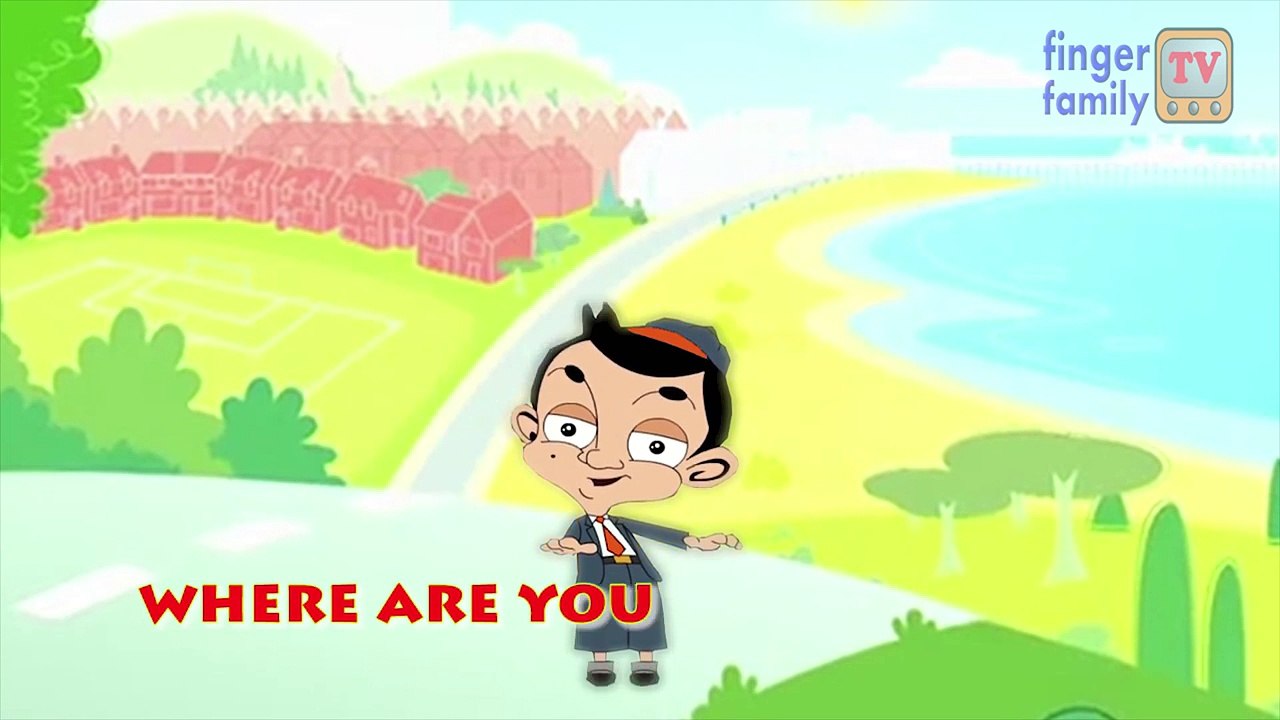 MR BEAN Finger Family Nursery Song | MY FINGER FAMILY RHYMES