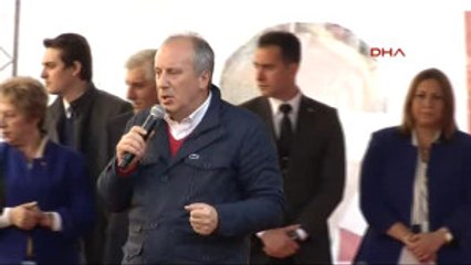Edirne CHP Yalova Milletvekili Muharrem Ince Edirne'de Konuştu