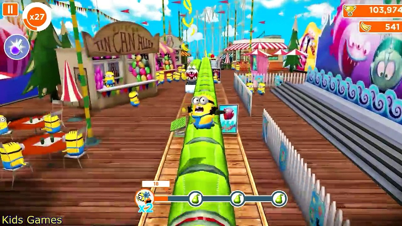 Despicable Me:Minion Rush Super Silly Fun Land - BOSS Highlights Help ArcadeGo Reach 20000