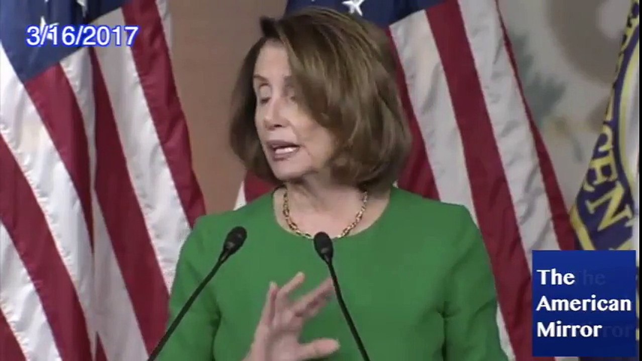 Nancy Pelosi slams 'stupid economy', repeats words, bursts into laughter