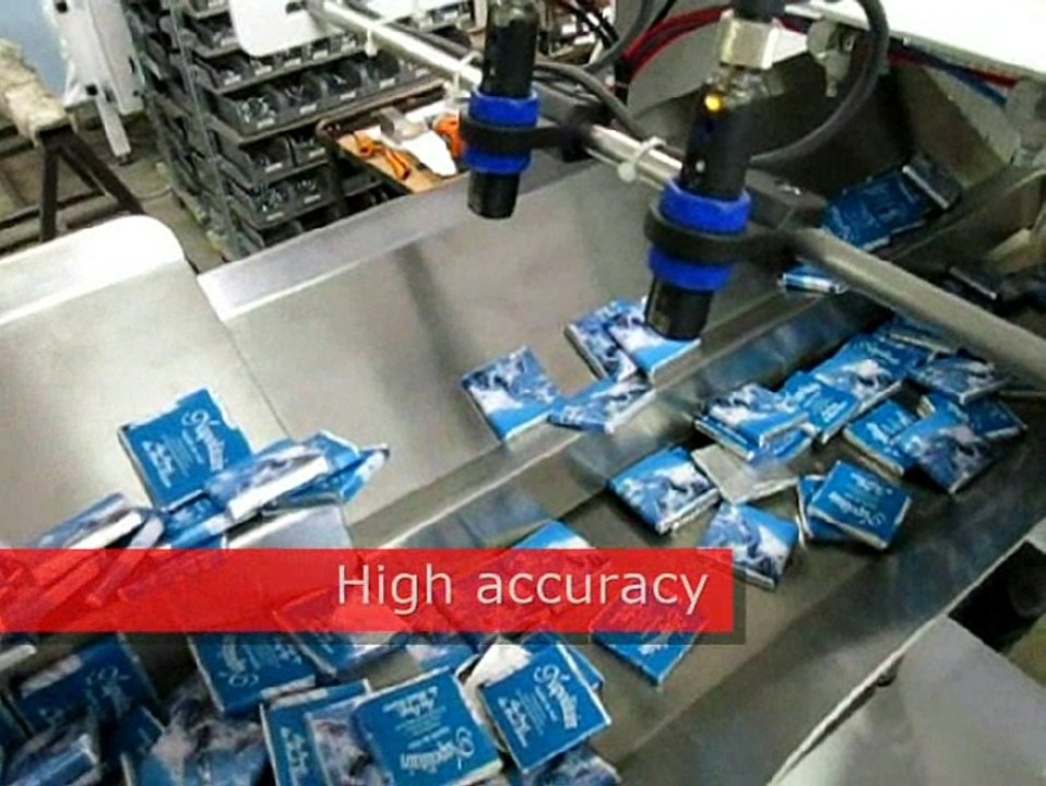 TECHNO D - Weigher for wrapped chocolates