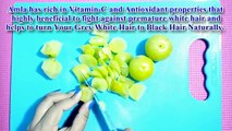 White Hair to Black Permanently in 7 Days Naturally