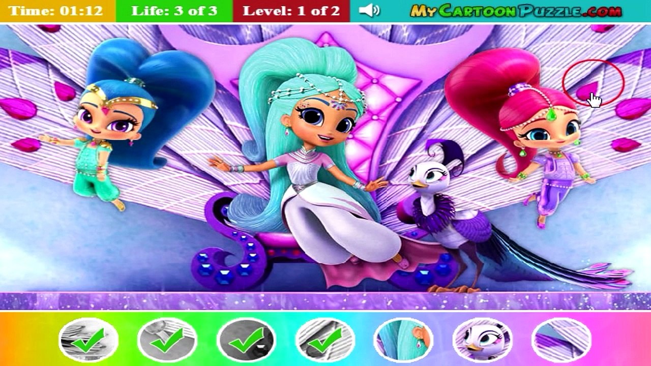Shimmer and Shine - Up and Away - Nick Jr. Games - HD