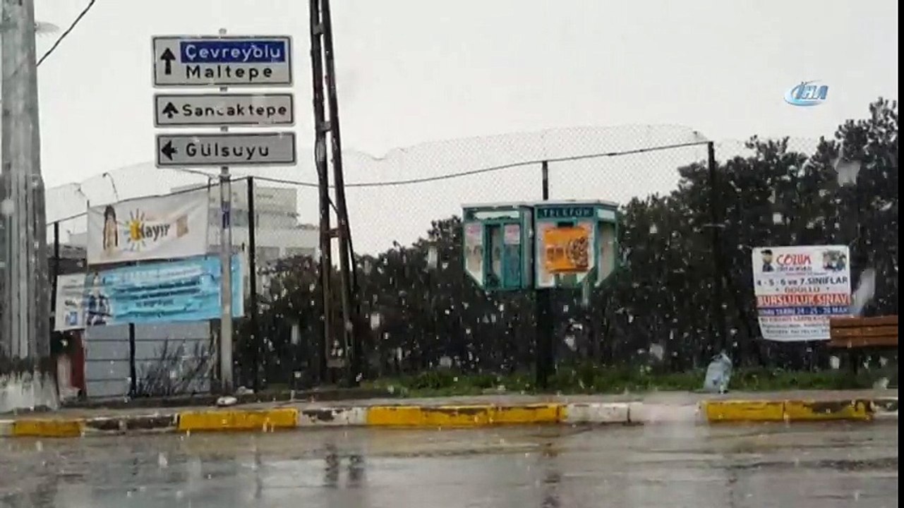 İstanbul'a Kar Sürprizi