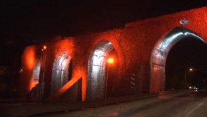 Hırsızların Adresi Olan Tarihi Su Kemerleri Tekrar Rengarenk