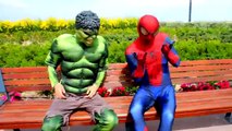 Spiderman Loses His Costume vs Joker! w/ Frozen Elsa, Pink Spidergirl & Hulk! Funny Superheroes