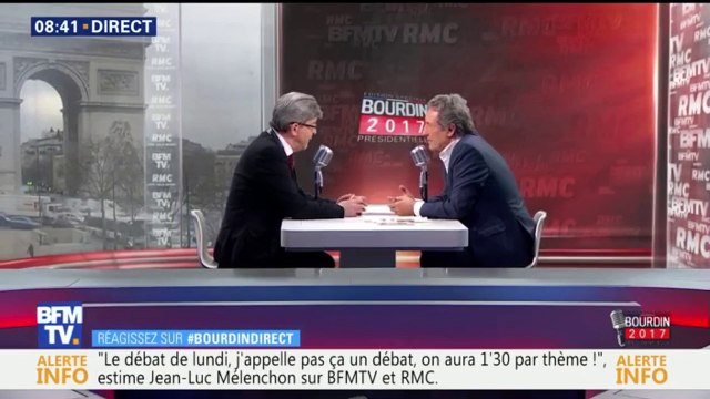 Jean-Luc Mélenchon veut la régularisation de tous les travailleurs sans-papiers