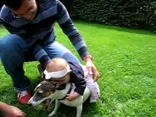 juliette fait du cheval sur Voltaire