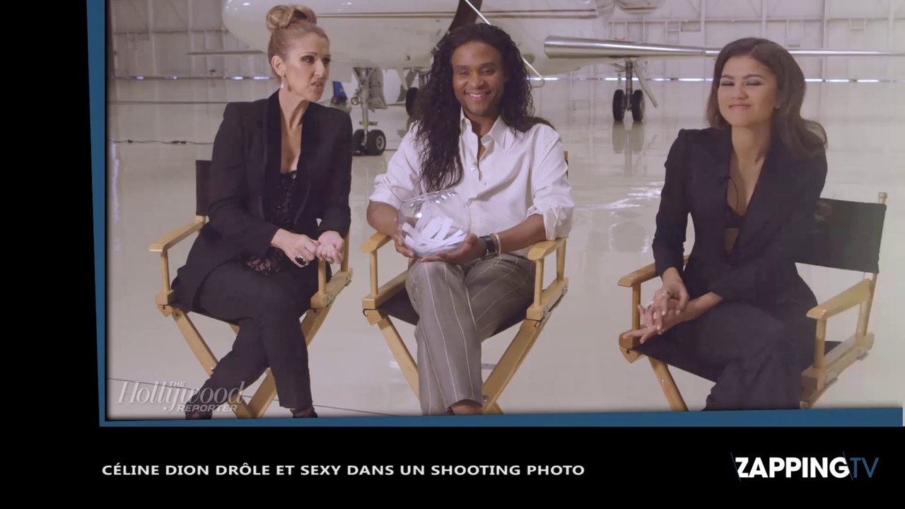 Céline Dion drôle et sexy dans un shooting photo
