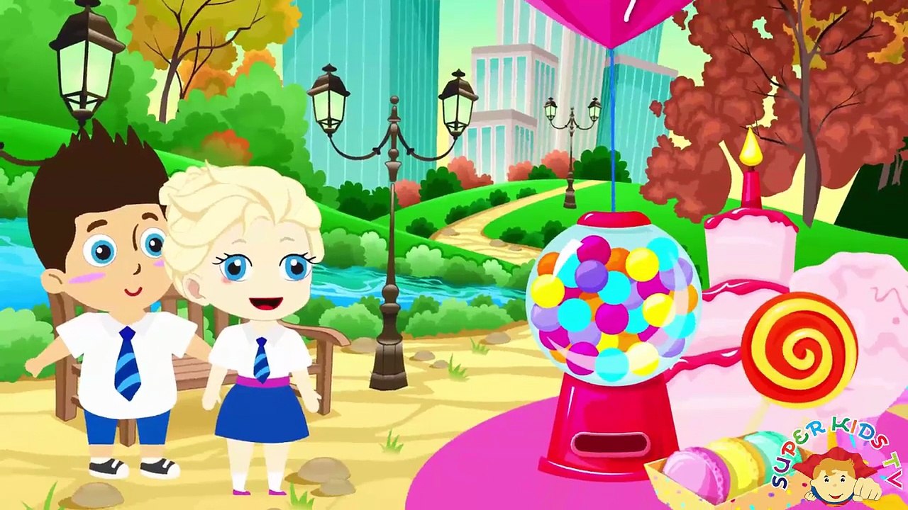 Elsa & Ryder Valentines gifts BUBBLE GUMBALL MACHINE ! Finger Family Song Nursery Rhymes