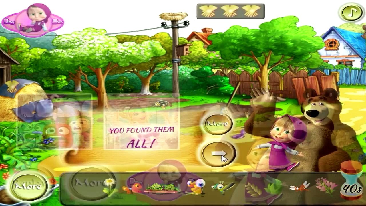 Masha and The Bear - Masha Farm Adventure - Masha and The Bear Full Game Episodes