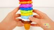 Ice Cream Cones Playset!! Learn Colors for Kids