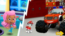 Nick Jr Firefighters - Paw Patrol Bubble Guppies Blaze and The Monster Machines