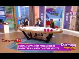 Zuhal Topal, Esra Erol'un sesini titreterek açıklama yapmasına gönderme bulundu