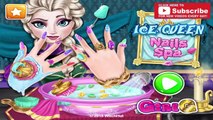 Ice Princess Anna, Ice Queen Elsa Nails Spa - Frozen Games