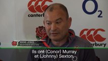 Angleterre - Jones redoute Murray et Sexton