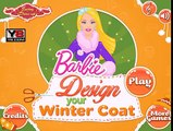 Play Barbie Design Your Winter Coat Game Movie about Fashion Design-Girls Games